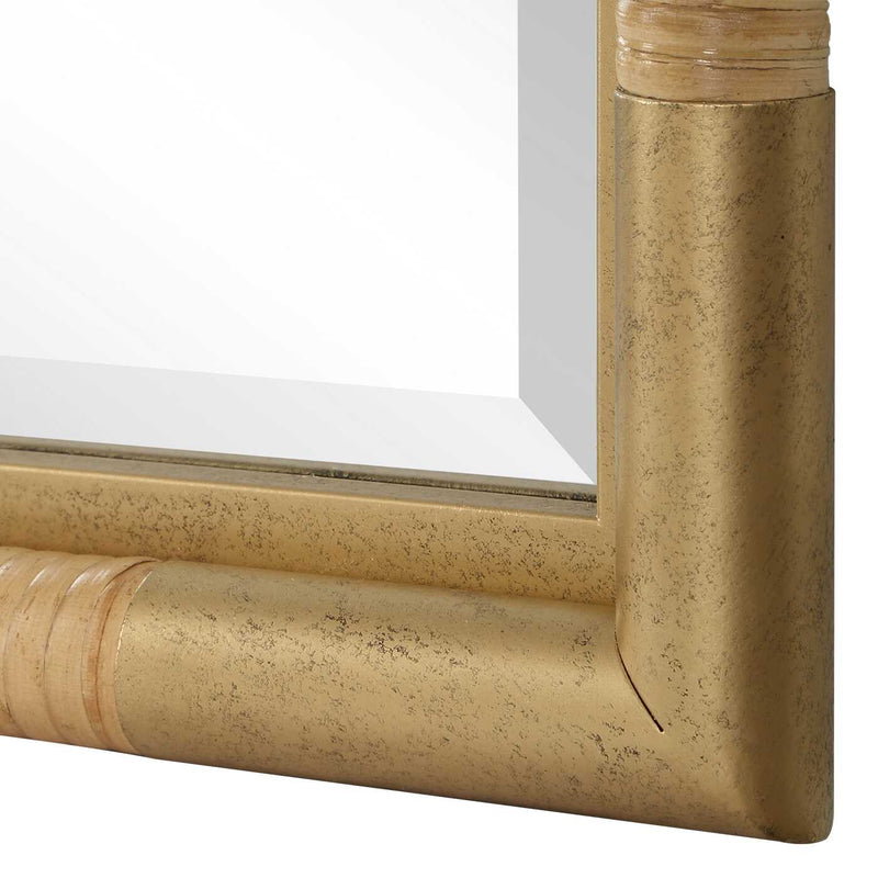 Uttermost 8296 Kampar Full Length Rattan Tall Mirror