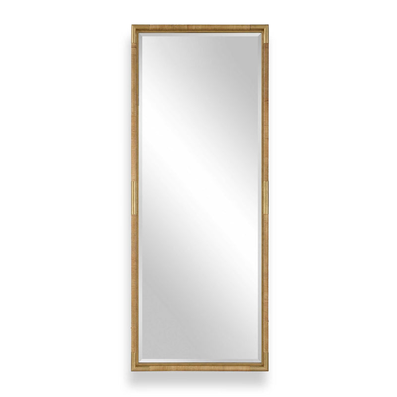Uttermost 8296 Kampar Full Length Rattan Tall Mirror