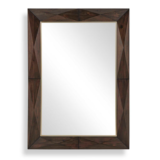 Uttermost 8285 Diamond In The Rough Wood Mirror