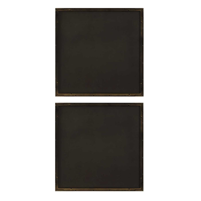 Uttermost 3502 Golden Terrain Wooden Wall Decor Set/2