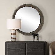 Uttermost 8319 Neve Bronze Round Mirror