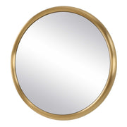 Uttermost 8335 Atkinson Modern Brass Round Mirror