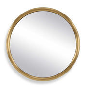 Uttermost 8335 Atkinson Modern Brass Round Mirror