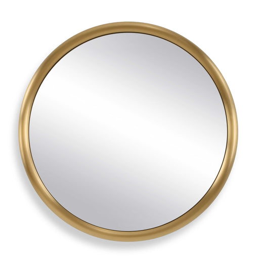 Uttermost 8335 Atkinson Modern Brass Round Mirror