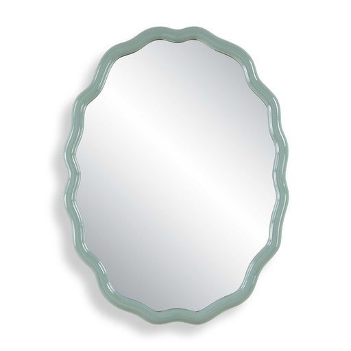 Uttermost 8328 Isly Robin's Egg Blue Oval Mirror