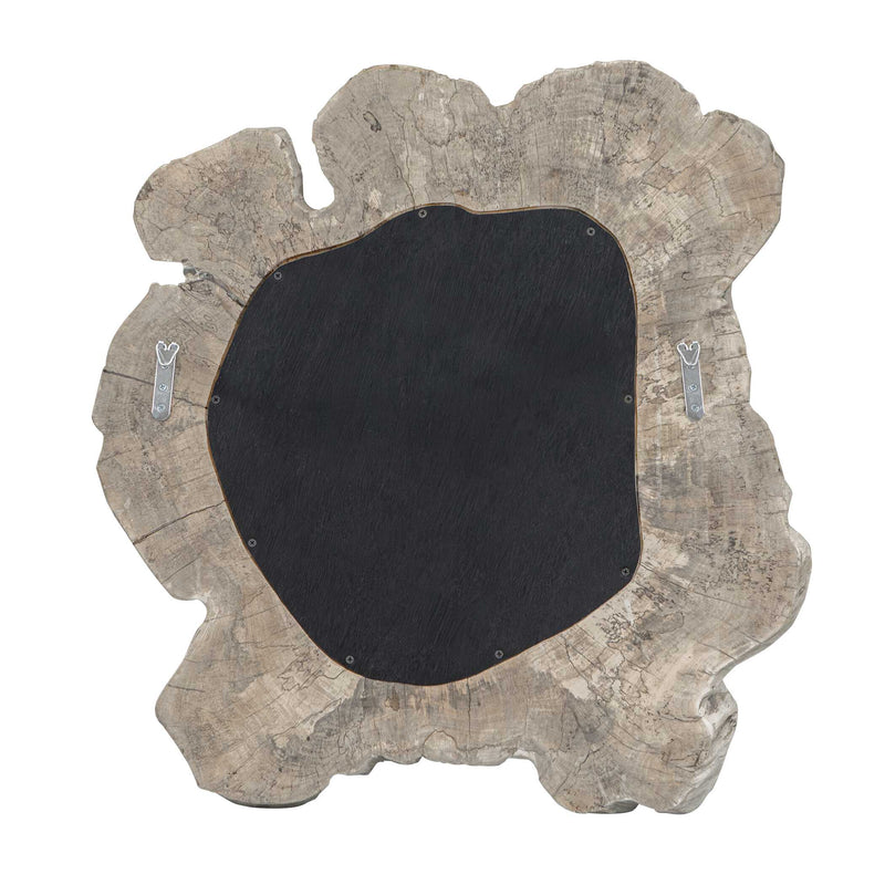Uttermost Ariadne Round Wood Mirror