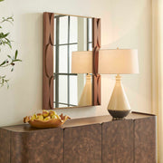 Uttermost Macario Mid-Century Wood Mirror