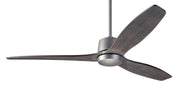 Modern Fan Company Arbor DC 54" Graphite Ceiling Fan with Whitewash Blades and Remote - ALCOVE LIGHTING
