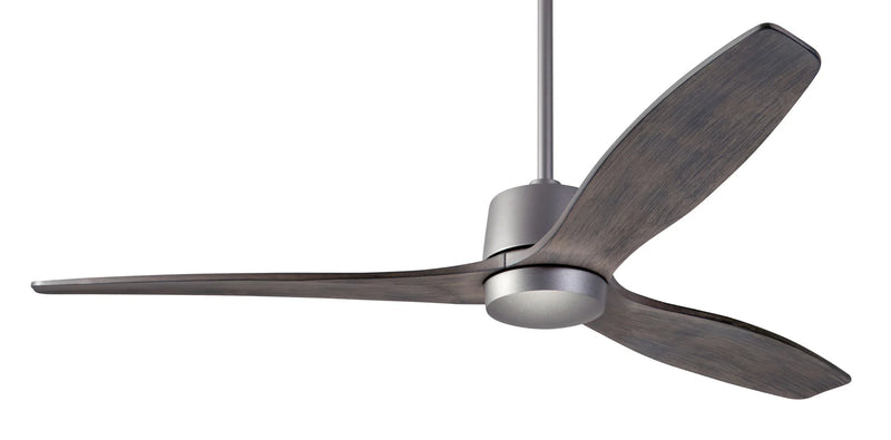 Modern Fan Company Arbor DC 54" Graphite Ceiling Fan with Whitewash Blades and Remote - ALCOVE LIGHTING