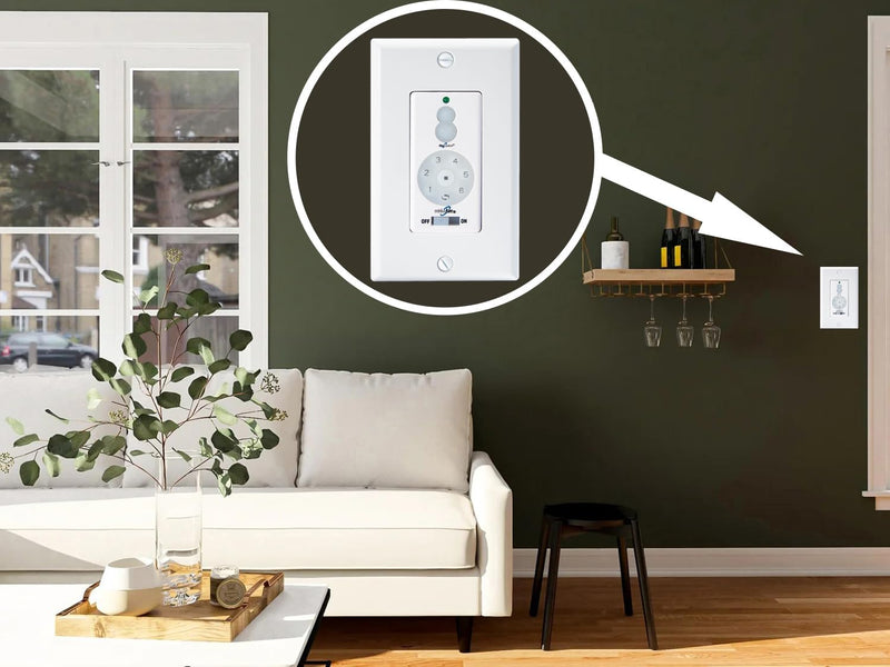 Minka Aire WC400 DC Wall Control with Full Function Ceiling Fan Aire Control