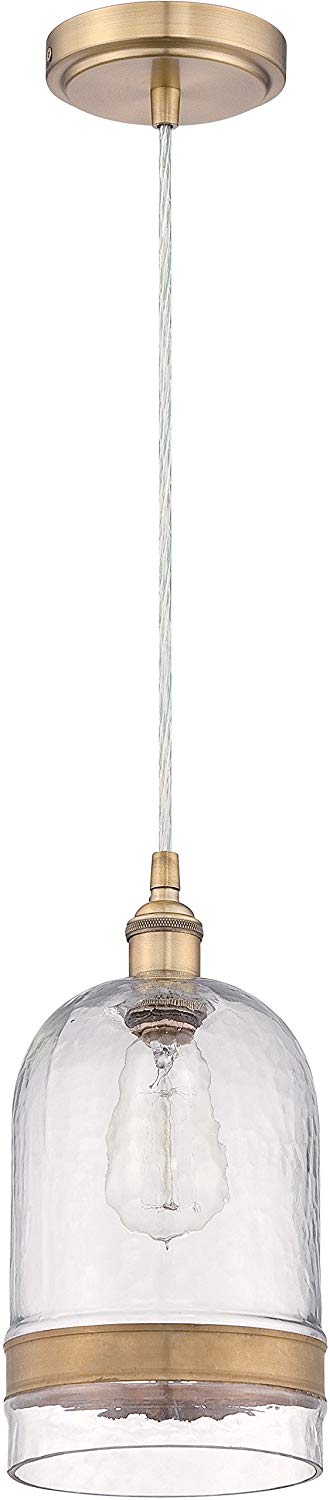 Craftmade P455AGC1 1 Light Mini Pendant -Antique Copper