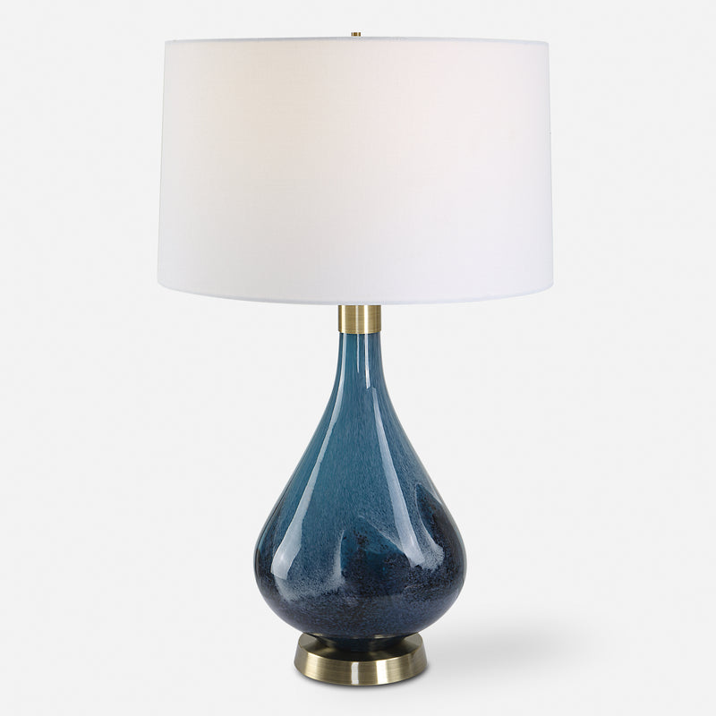 Uttermost Riviera Art Glass Table Lamp - ALCOVE LIGHTING