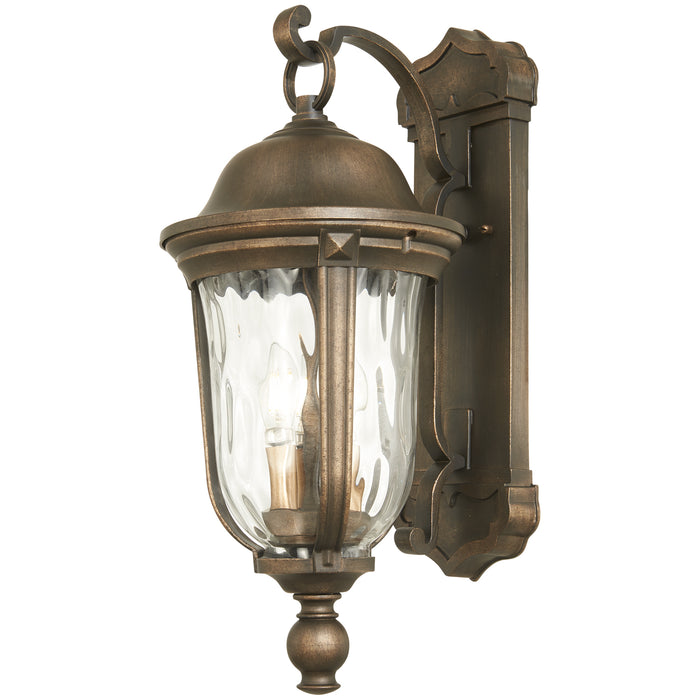 Minka Lavery Great Outdoors Havenwood 3 Light Outdoor Wall Mount-Tauira Bronze