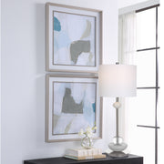 Uttermost Mist Shapes Framed Prints, Set/2 - ALCOVE LIGHTING