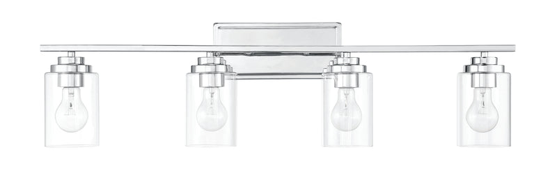 Craftmade 20435CH4 Clark 4 Light Vanity -Chrome