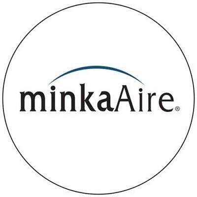 Minka Aire Light Wave 52 in. LED Coal Ceiling Fan with Remote & Wall Controls