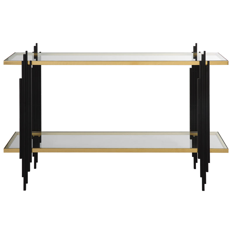 Uttermost Empire Cityscape Console Table - ALCOVE LIGHTING