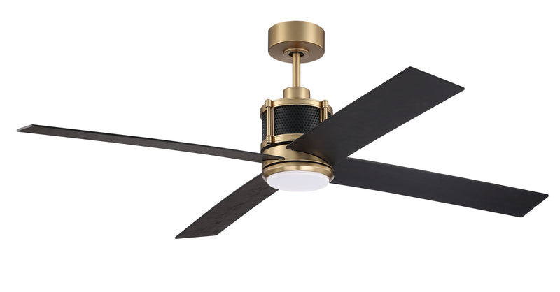 Craftmade GRG56SBFB4 Gregory LED Ceiling Fan -Satin Brass