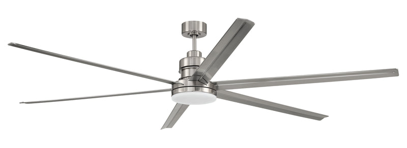 Craftmade MND80BNK6 Mondo 80 LED Ceiling Fan -Brushed Polished Nickel