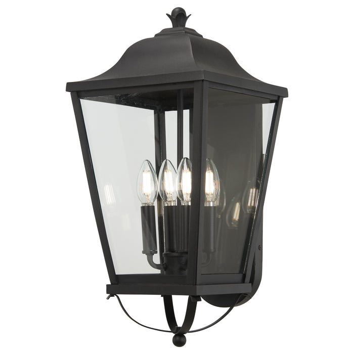 Minka Lavery Great Outdoors Savannah 4 Light Outdoor Wall Mount-Sand Coal