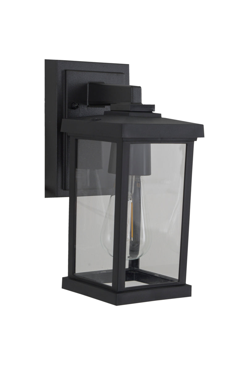 Craftmade ZA2404-TB-C Resilience 1 Light Outdoor Lantern -Textured Black - ALCOVE LIGHTING