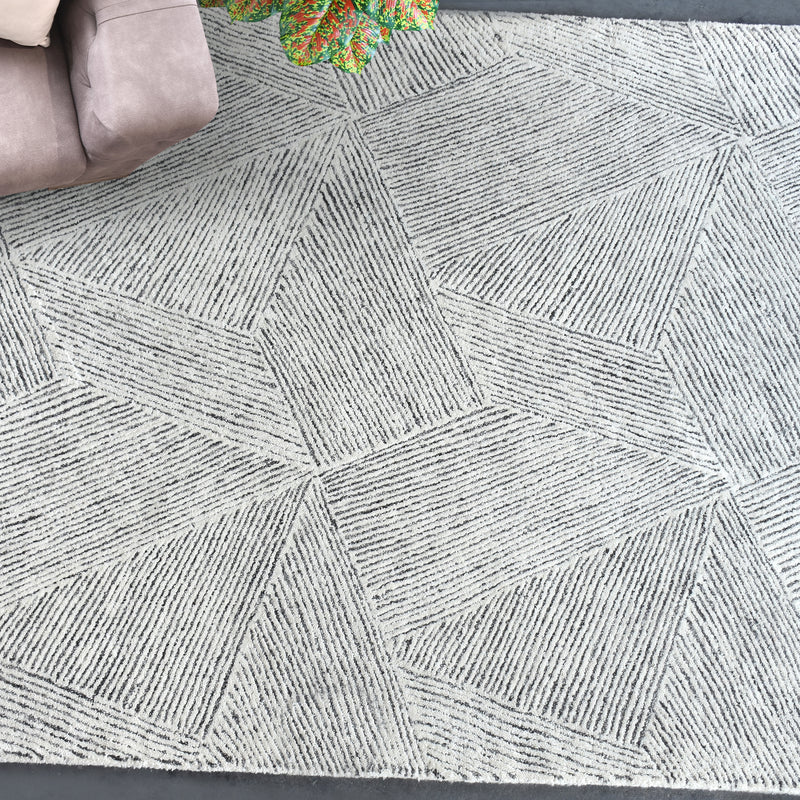 Uttermost Paonia Geometric 6 X 9 Rug - ALCOVE LIGHTING