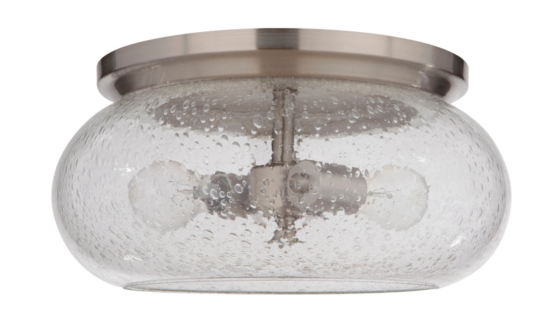 Craftmade 49982-BNK Serene 2 Light Flushmount -Brushed Polished Nickel - ALCOVE LIGHTING