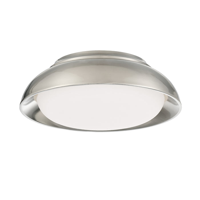 Minka Lavery 12" LED Flush Mount-Brushed Nickel