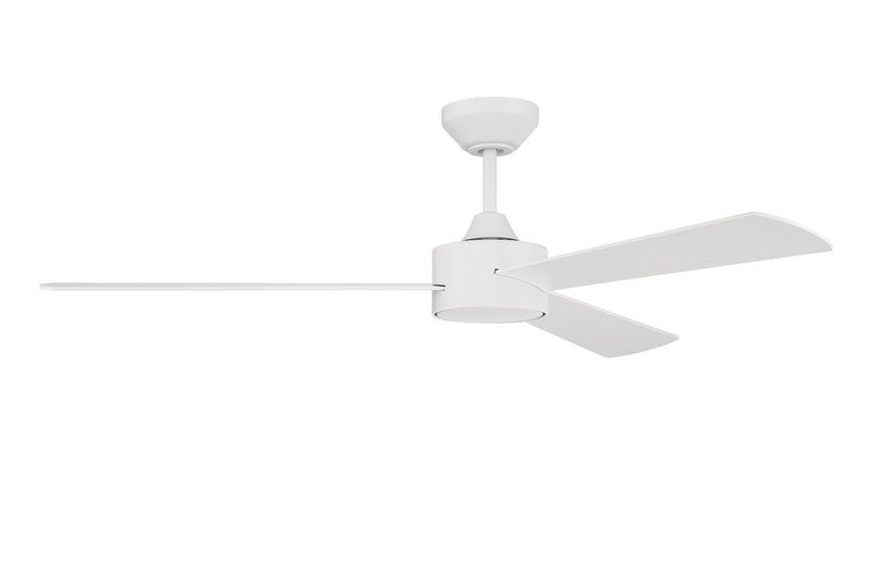 Craftmade PRV52MWW3 Provision Outdoor Ceiling Fan -Matte White