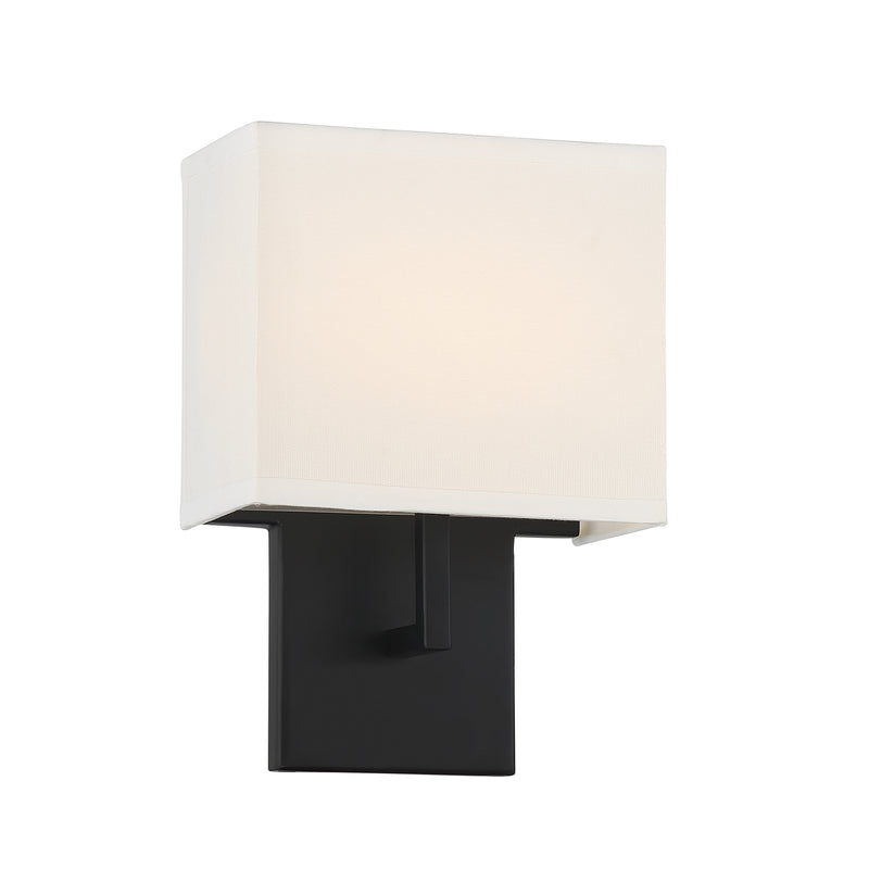 George Kovacs P470-66A-L Sconces 1 Light Wall Sconce -Coal