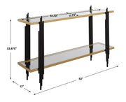 Uttermost Empire Cityscape Console Table - ALCOVE LIGHTING