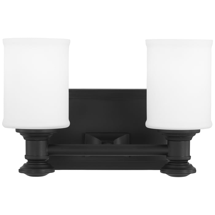 Minka Lavery Harbour Point 2 Light Bathroom Vanity Light-Coal