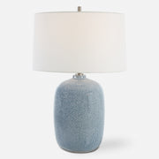 Uttermost Jubilee Sky Blue Table Lamp - ALCOVE LIGHTING