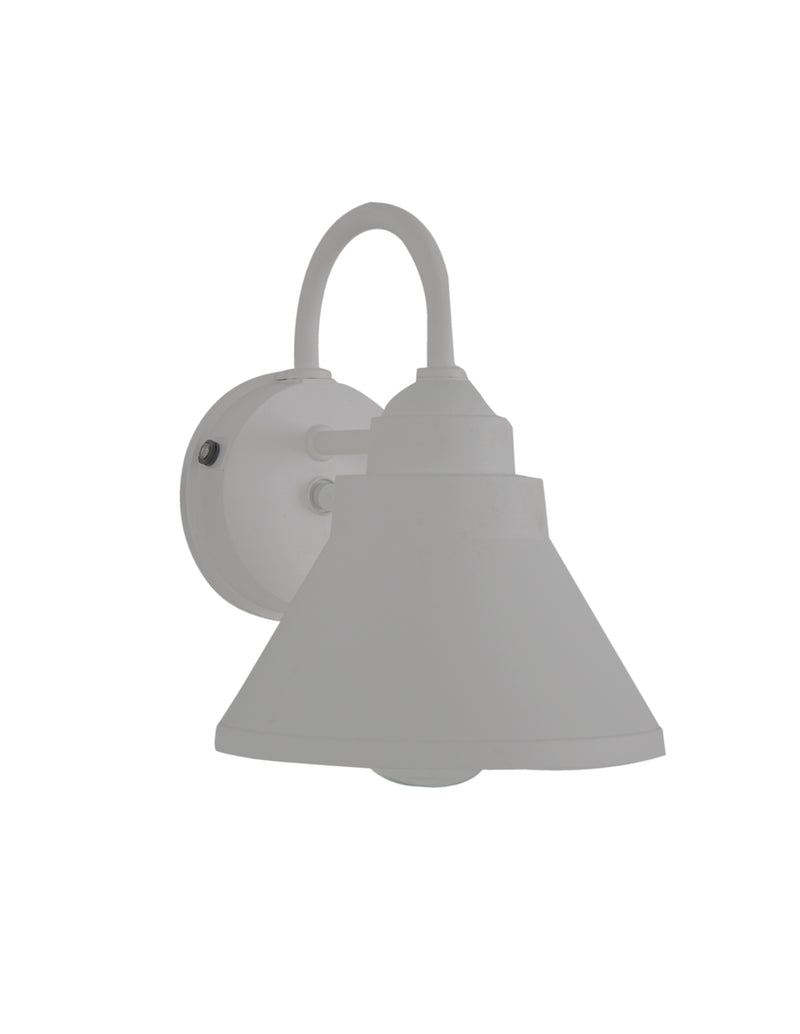 Craftmade ZA6304PM-TW Resilience 1 Light Outdoor Lantern with Motion Sensor -Textured White