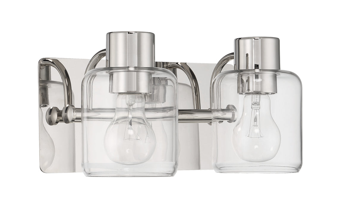 Craftmade 17712PLN2 Rori 2 Light Vanity -Polished Nickel