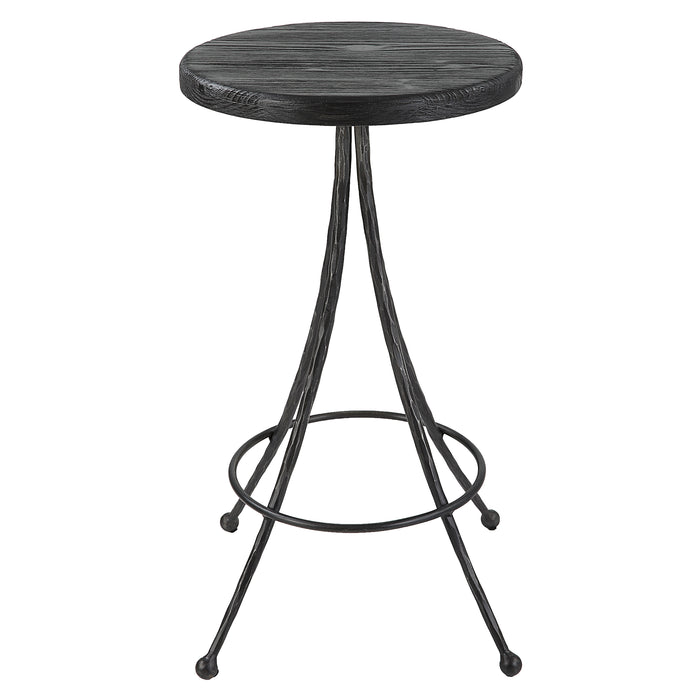 Uttermost Sona Black Counter Stool