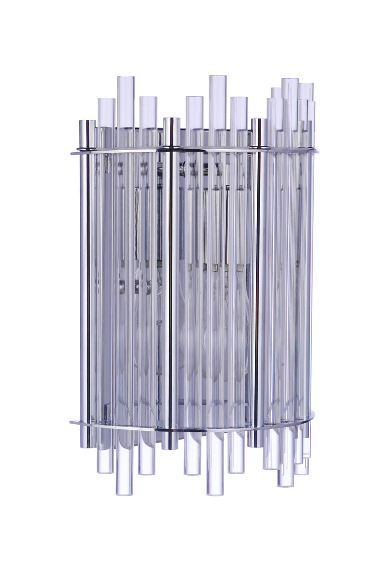 Craftmade 59201-CH Reveal 1 Light Wall Light Sconce -Chrome