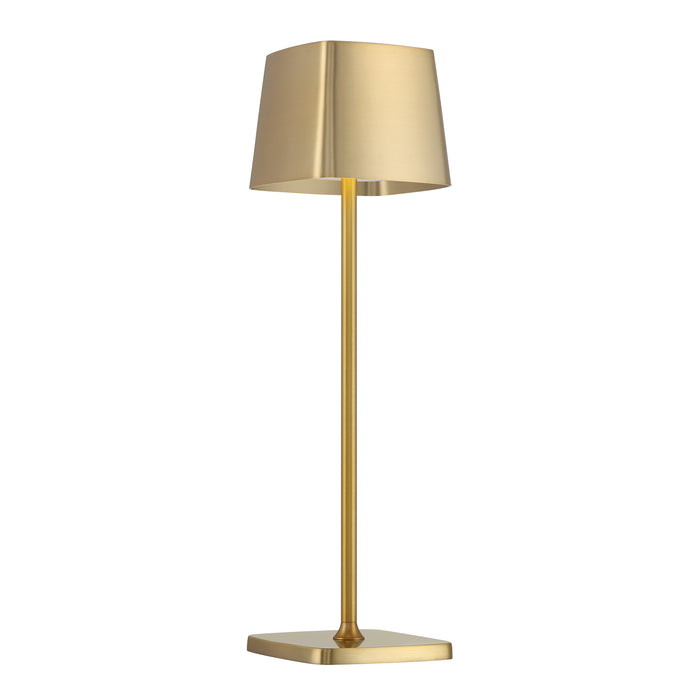 George Kovacs P1665-695-L Task LED Table Lamp -Soft Brass