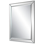 Vistella Mirror | Modern Rectangle Frameless Bathroom Vanity Mirror Mounted Vertical or Horizontal (30 in. W x 40 in. H x 1 in. D)