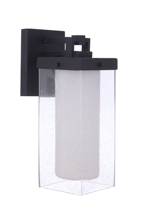 Craftmade ZA5624-MN Hayner 1 Light Large Outdoor Wall Lantern -Midnight