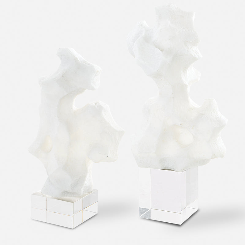 Uttermost Remnant Sculptures, Set/2 - ALCOVE LIGHTING