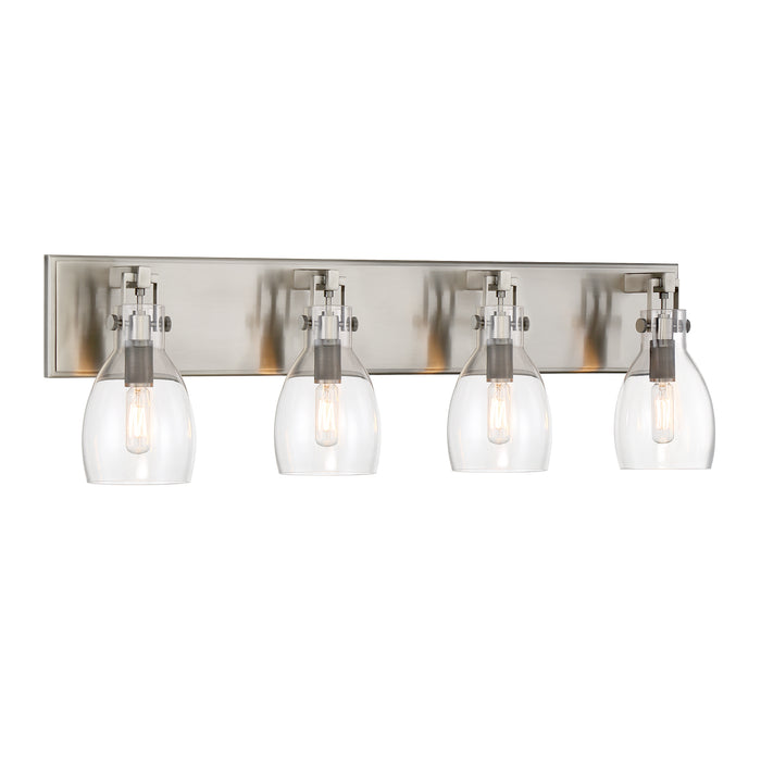 Minka Lavery Tiberia 4 Light Bathroom Vanity Light-Plated Pewter