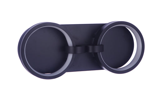 Craftmade 59302-FB-LED Context 2 Light LED Vanity -Flat Black - ALCOVE LIGHTING