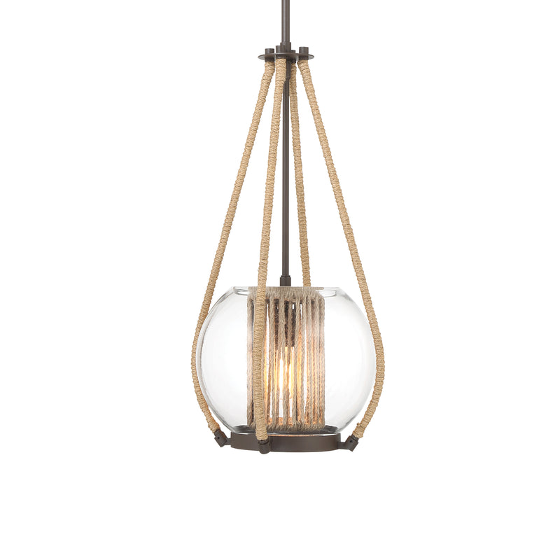Minka Lavery Stutterhein 1 Light Pendant-Sand Bronze