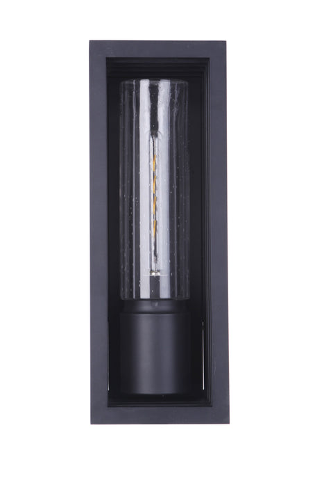Craftmade ZA2820-TB Carmel 1 Light Large Outdoor Wall Lantern -Textured Black