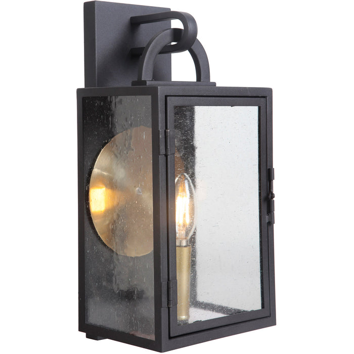 Craftmade ZA1602-TB Wolford 1 Light Small Outdoor Wall Mount -Textured Black
