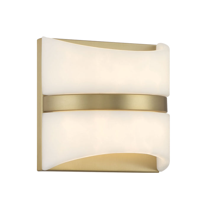 Minka Lavery Velaux LED Light Wall Light-Soft Brass