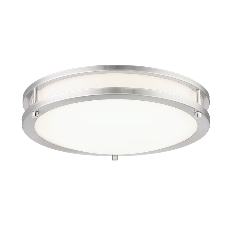 Minka Lavery 15.75" LED Flush Mount-Brushed Nickel - ALCOVE LIGHTING