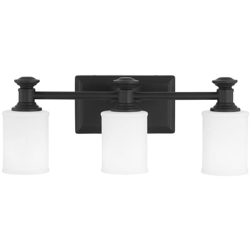 Minka Lavery Harbour Point 3 Light Bathroom Vanity Light-Coal - ALCOVE LIGHTING