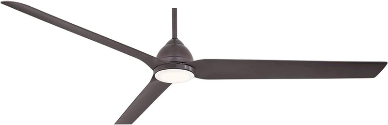 Minka Aire Java Xtreme F754L-KA 84-Inch Wet Smart LED Outdoor Ceiling Fan in Kocoa with Remote